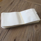 White/Clear Resealable Plastic Seal Bags Retail Packaging Pouches With Hang Hole Various Sizes