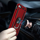 Heavy Duty Case with 360° Rotating Ring Kickstand for iPod Touch 7/iPod Touch 6/iPod Touch 5
