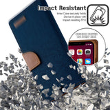 Mercury Goospery Canvas Diary Wallet Case With Card Slots for iPhone 11 Pro Max
