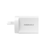 MOMAX ONEPLUG 20W USB-C PD Wall Fast Charger Dual Output USB-C PD & USB-A AU PLUG UM13