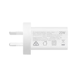 MOMAX ONEPLUG 20W USB-C PD Wall Fast Charger Dual Output USB-C PD & USB-A AU PLUG UM13