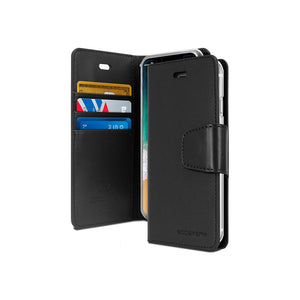 Mercury Goospery Sonata Diary Wallet Case With Card Slots for iPhone 13 Pro