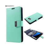 Mercury Goospery Rich Diary Wallet Case with Card Slots for Samsung Galaxy S8+