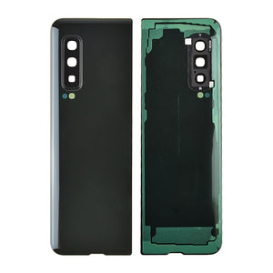 Back Glass + Camera Lens and Adhesive for Samsung Fold F900
