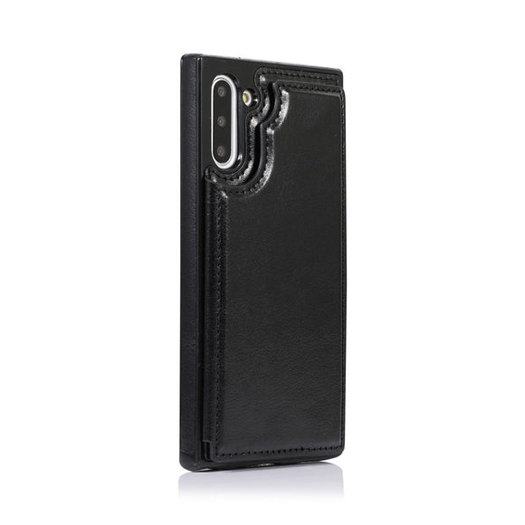 Back Magnetic Flip Leather Wallet Case Card Slots Samsung Galaxy Note 10 / 10+