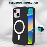 Magnetic Soft Silicone Case MagSafe Compatible for iPhone 12 / 12 Pro / 12 Pro Max