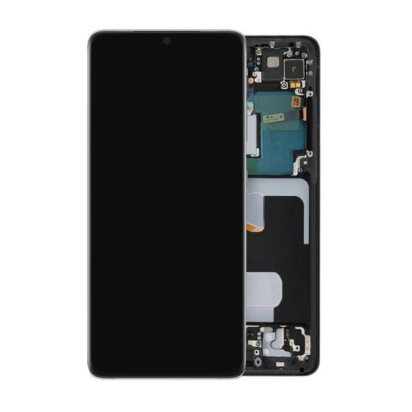 LCD and Touch Assembly With Frame for Samsung Galaxy S21 Ultra 5G G998 OEM New
