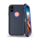 Shockproof Robot Armor Hard Plastic Case with Belt Clip for iPhone X / XS / XR / XS Max