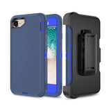 Shockproof Robot Armor Hard Plastic Case with Belt Clip for iPhone 6/6S/7/8/SE (2020)/SE 2022