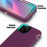 Shockproof Robot Armor Hard Plastic Case with Belt Clip for iPhone X / XS / XR / XS Max