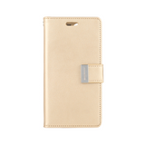 Mercury Goospery Rich Diary Wallet Case with Card Slots for iPhone XR