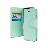 Mercury Goospery Sonata Diary Wallet Case With Card Slots for iPhone 13