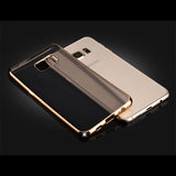 TPU Clear Crystal Rubber Soft Plated Case Cover for Samsung Galaxy S7/S7 Edge