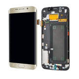 LCD and Touch Assembly for Samsung Galaxy S6 Edge with Frame - OEM Refurbished