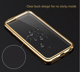 TPU Clear Crystal Rubber Soft Plated Case Cover for Samsung Galaxy S8/S8+