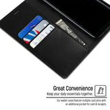 Wallet Flip Leather Case With Card Slots TPU Cover for iPhone X / XS