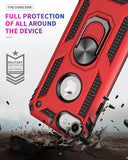 Heavy Duty Case with 360° Rotating Ring Kickstand for iPhone 8/7/6S/6, iPhone 8+/7+/6S+/6+