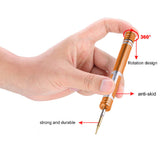 Screwdriver for iPhone Apple Watch Samsung and other Mobile Phones 0.6mm Tri Point 0.8mm Pentalobe and 1.5mm Philips