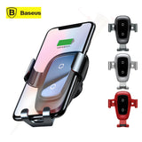 Baseus Wireless Charger Gravity Car Air Vent Mount for All Qi mobile Phones