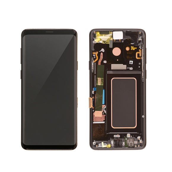 LCD and Touch Assembly with frame for Samsung Galaxy S9 - OEM Refurbished