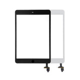 Touch Digitizer Screen for iPad Mini/Mini 2 with IC Connector, Home Button Assembly, and Adhesive