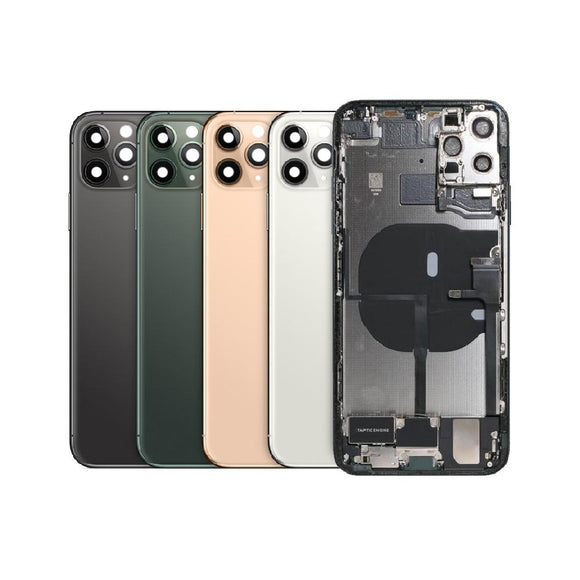 Housing Back Battery Cover Replacement For iPhone 11 Pro With Installed Parts