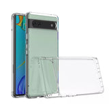 High Quality TPU+PC Hybrid Transparent Case for Google Pixel 7 / 7 Pro