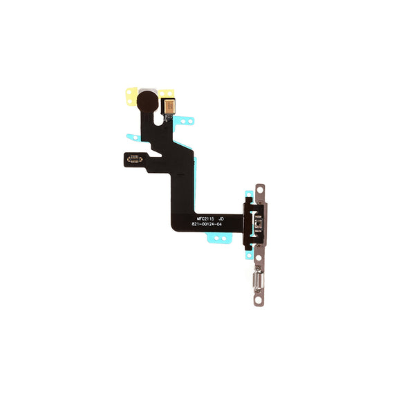 Power Switch Volume Flex Cable with Metal Plate for iPhone 6S Plus