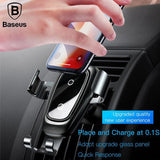 Baseus Wireless Charger Gravity Car Air Vent Mount for All Qi mobile Phones