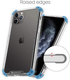 Goospery Clear Shockproof Slim Protective Case with Reinforced Corners for iPhone 11/11 Pro/11 Pro Max