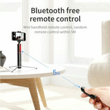 Baseus Selfie Stick Tripod Portable with Bluetooth Remote Monopod for iPhone Samsung
