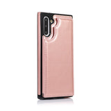 Back Magnetic Flip Leather Wallet Case Card Slots Samsung Galaxy Note 10 / 10+