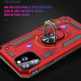 Heavy Duty Case with 360° Rotating Ring Kickstand for iPhone 12/12 Pro/12 Pro Max/12 Mini