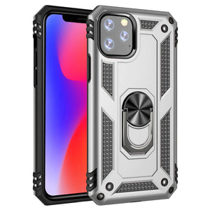 Heavy Duty Case with 360° Rotating Ring Kickstand for iPhone 11 / 11 Pro / 11 Pro Max