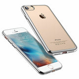 TPU Clear Crystal Rubber Soft Plating Case for iPhone 6 Plus/6S+