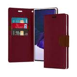 Goospery Sonata Wallet Case with Card Slots for Samsung Galaxy Note 20