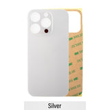 Back Glass Cover with Adhesive and Big Camera Hole for iPhone 14 Pro