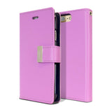 Mercury Goospery Rich Diary Wallet Case with Card Slots for iPhone 5 5S SE 2016