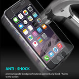 2 x Tempered Glass Screen Protector for iPhone 11 Pro Max X XR XS Max 8 7 6S 6 Plus SE 5S 5C 5 4S 4