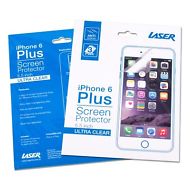 Laser Ultra Clear Film Screen Protector For iPhone 6 Plus / 6S Plus Pack of 3