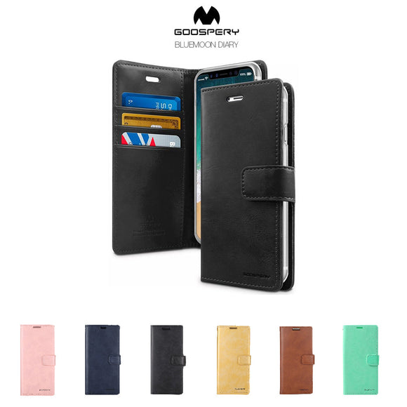 Mercury Goospery Bluemoon Diary Wallet Case With Card Slots for Samsung Galaxy A52/A52S