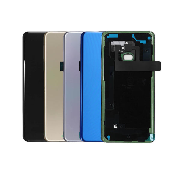 Back Battery Cover with Camera Lens and Adhesive for Samsung Galaxy A8 2018 A530