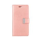 Goospery Rich Diary Wallet Case with Card Slots for iPhone 8 8+ 7 7+ 6 6+ 6S 6S+