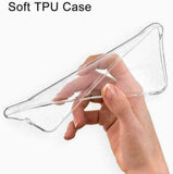 Clear Silicon TPU Back Cover Case for iPhone 6 / 6S