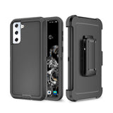 Shockproof Robot Armor Hard Plastic Case with Belt Clip for Samsung S21 / S21+ / S21 Ultra