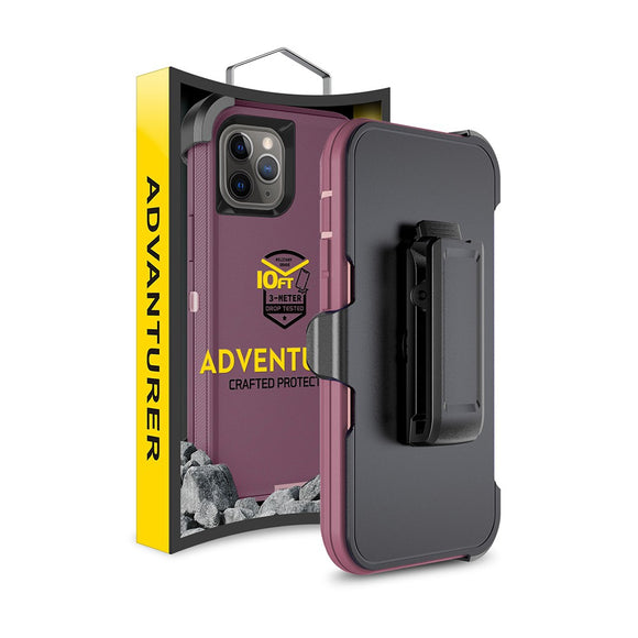 Shockproof Robot Armor Hard Plastic Case with Belt Clip for iPhone 12 / 12 Pro / 12 Pro Max / 12 Mini