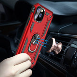 Heavy Duty Case with 360° Rotating Ring Kickstand for iPhone 12/12 Pro/12 Pro Max/12 Mini