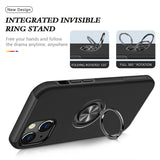 Magnetic Ring Holder Shockproof Cover Case for iPhone 13 Pro